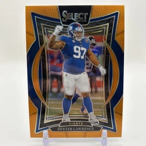 2024 Panini Select Dexter Lawrence #52 Concourse Orange Prizm /49 - Picture 1 of 2