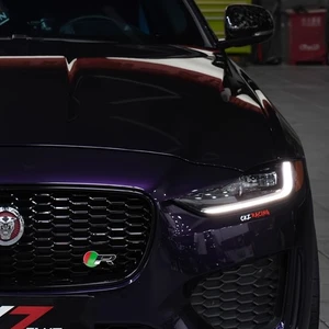 Grille-Specific Sporty Bold 3D Metal "R" Emblem for Jaguar Front Grille XK/X/F/I - Picture 1 of 8