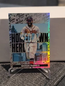 Inserto 2025 Topps All-Star Game Michael Harris II Hometown Heroes #HH-12 QTY - Foto 1 di 2