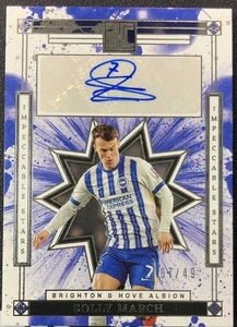2024-25 Panini Impeccable Solly March Auto Brighton & Hove Albion 7/49 Jer Num - Picture 1 of 2