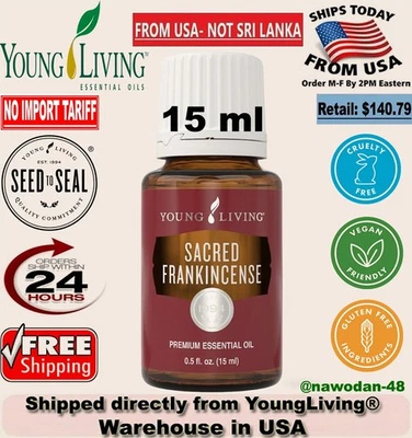 Young Living Sacred Frankincense Essential Oil, 15 mL - NEW/SEALED❗️US Seller❗️❗ - Image 1 of 2