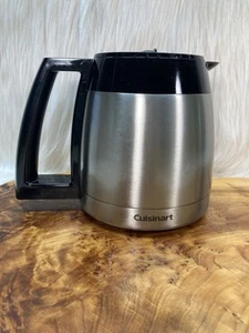 Cuisinart Kaffee 12 Tassen Thermokaraffe Edelstahl Teekanne Dekanter & Deckel (A - Bild 1 von 12