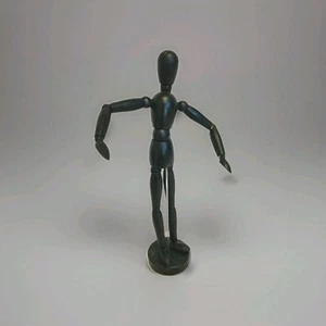 13" Holz Künstler bewegliche Mini menschliche Schaufensterpuppe Modell Figur Ikea GESTALTA - Bild 1 von 4