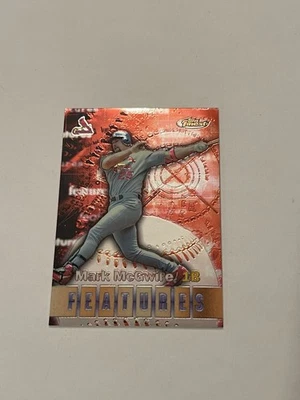 2000 Topps Finest Mark McGwire Sammy Sosa características #123 Cardinals/Cubs Foto 1 de 4