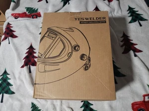 Casco de soldadura de oscurecimiento automático de energía solar color verdadero de gran vista con 2 vistas laterales - Imagen 1 de 7