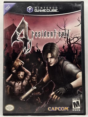 Resident Evil 4 – Nintendo GameCube Complete in Box (CIB) – Disc is 9.9/10 - Image 1 of 4
