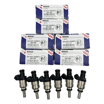 ​​​6PCS Fuel Injectors 1427240 For 99-06 BMW 320i 325ci 325i 325xi 525i X3 Z3 Z4 Foto 1 de 4