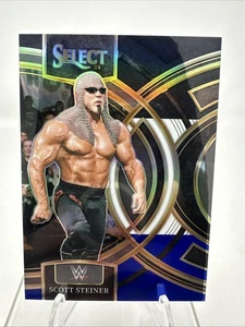 2024 Panini Select WWE Scott Steiner #184 Premier Level Black Blue Prizm 233/399 - Picture 1 of 2