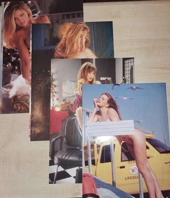 4  POLISH PLAYBOY PLAYMATE POSTERS PIN-UP GIRL nudity  erotica MARLIECE ANDRADA - Image 1 of 4