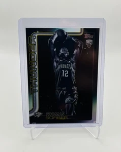 THOMAS SORBER BLACKOUT 2025-26 Topps Basketball Target OKC THUNDER #215 - Picture 1 of 1