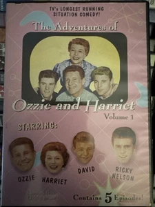 The Adventures of Ozzie and Harriet Vol 1 - DVD By Ricky Nelson - GOOD - Picture 1 of 2