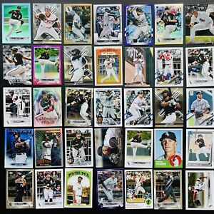 Chicago White Sox Lot (35) w/ refractor parallels, rookie cards RC, Luis Robert