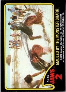 Topps Jaws 2 #50 1978 mauled by the Monster Shark compra 3 obtén 1 envío gratuito - Imagen 1 de 2