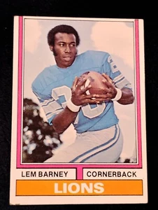 1974 Topps - Lem Barney #525 - Picture 1 of 2