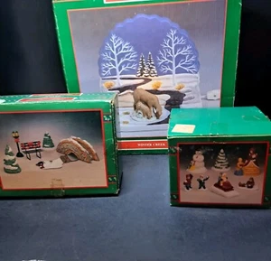 Vintage House Of Lloyd Christmas Around The World 1991 Lot O Figures Scenery NOS - Picture 1 of 7
