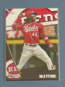 2024 Topps #SS-20 Elly De La Cruz RC rookie card Significant Statistics 30.5 f/s - Picture 1 of 2