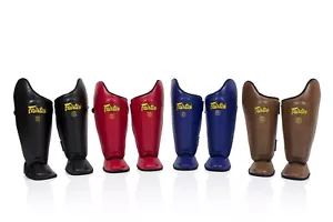NUEVAS CARACTERÍSTICAS FAIRTEX Ultimate Shin Pads Totalmente Nuevo MEJOR EQUIPO MMA SP8 - Imagen 1 de 26