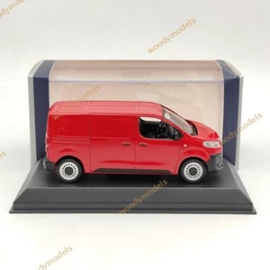Norev 1/43 Citroen Jumpy 2016 VAN red Diecast Metal Car Limited Collection Gifts - Picture 1 of 7