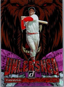 2022 Donruss #UL-14 Stan Musial Unleashed Pink Fireworks - Bild 1 von 2
