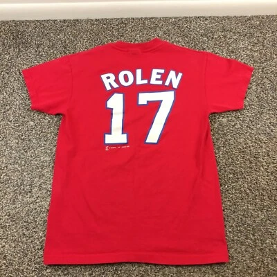 Camiseta deportiva vintage 1998 Scott Rolen Philadelphia Phillies juvenil niño mediana Foto 1 de 4