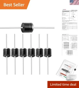 Reliable 15A 45V Schottky Diodes - 20pcs R-6 Axial for Electronics and Solar - Picture 1 of 6