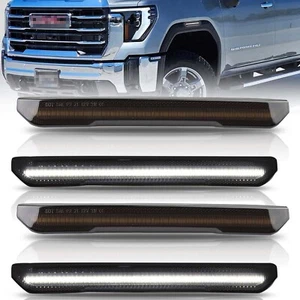 New Front & Rear Fender LED Side Marker Lights for 2020-2024 GMC Sierra 2500H... - Picture 1 of 6