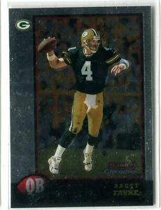 1998 Bowman Chrome Football Board Favre #125 HOF GREEN BAY PACKERS - Foto 1 di 1