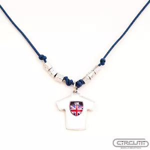 Ciondolo Circuiti Maglia Inghilterra in Argento 925 - Foto 1 di 1