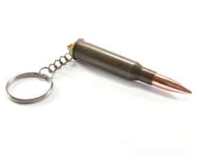 Mosin Nagant 7,62x54R Ammo Keyring, SVD DRAGUNOV bullet keychain CCCP SOVIET ERA - Picture 1 of 2