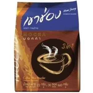 660g Coffee Instant Mix 3 in 1 Powder 30 Stick Mocha Khao Shong Thai in Pack New - Picture 1 of 6