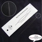 100mm BIG EYE BEADING NEEDLES EASY THREAD JEWELLERY MAKING TOP QUALITY MSC7