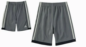 boys shorts adidas speed striped kids size 6 NEW - Picture 1 of 3