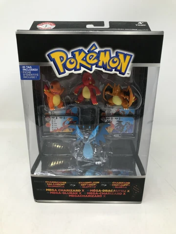 Pokemon Tomy Trainer's Choice Mega Charizard X Figures Brand New Factory Sealed! Cover