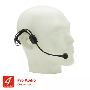 4-Acoustic HT-01 Nackenbügel-Mikrofon 3,5mm Klinke, Neu! Für Funkmikrofone! - Bild 1 von 7