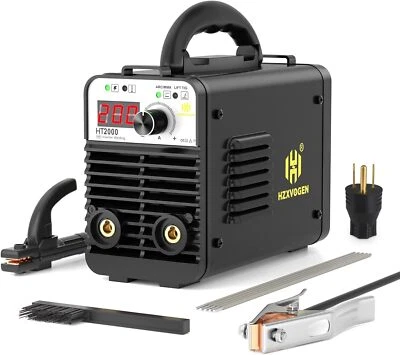 HZXVOGEN Portable Stick Welder Machine 110/220V Hot Start 140Amp Welding Tool For Home US