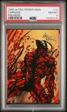 1995 Ultra Spider-Man #12 Carnage Premiere PSA 8