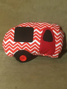 Handmade Primitive Farmhouse Camper Chevron Throw Pillow Decor New - Picture 1 of 1