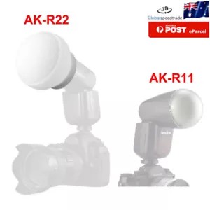 Godox AK-R22 AK-R11 Diffuser Dome for Round Head Flash V1 AD100Pro AD200Pro - Picture 1 of 16