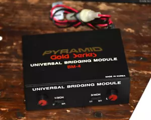 PYRAMID GOLD BM-4 Universal Verstärker Brückenmodul 2-4 Kanal - Bild 1 von 10