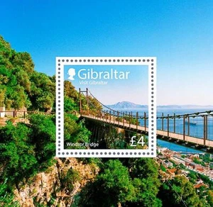 Gibraltar 2022 TOURISM S/S MNH unmounted/ neuf BRIDGE - Picture 1 of 1