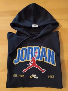 Nike Air Jordan Hoodie Kapuzenpullover Schwarz - Gr. L - Herren - Jungen - Bild 1 von 4