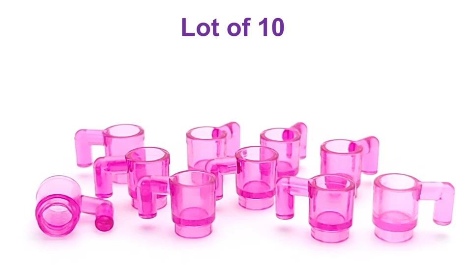 Lego Mini Figura Utensilio Taza Taza Tú eliges el Color Foto 1 de 1