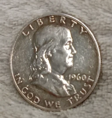 1960 P FRANKLIN PROOF  HALF DOLLAR TP-3345 - Image 1 of 2