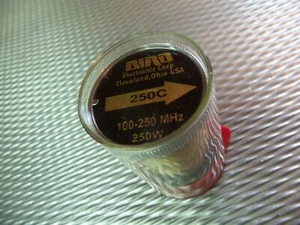 Bird 43 Thruline Watomierz Element 250W 250C 100-250MHz NOWY - Zdjęcie 1 z 1