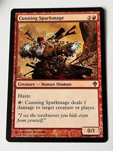1x MTG - Cunning Sparkmage - Worldwake - NM - Picture 1 of 2