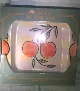 Sole Di Toscana 16 Inch Hand Painted Square Platter - Bild 1 von 1