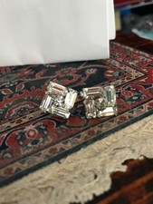 Rhinestone Screw back Earrings
