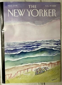 2016 AUGUST 29 THE NEW YORKER MAGAZINE NICE ILLUSTRATED COVER - Bild 1 von 1