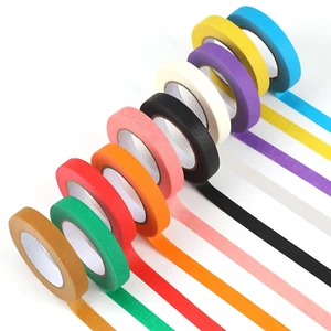 Washi Tape 10mm×13m, 10 Rollen Washitape Pastell Kreppband Bunt Klebeband Regenb - Bild 1 von 6