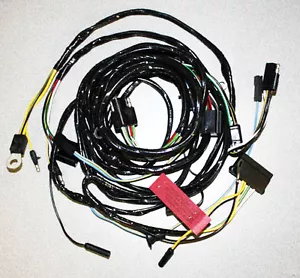 NEW! 1965 Ford Mustang Headlight Wire Harness With Standard gauges lights, no GT - Picture 1 of 5